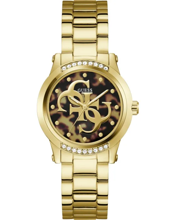 Γυναικείο ρολόι Guess Annette GW1105L2, Καφέ καντράν, Μπρασελέ από Ανοξείδωτο ατσάλι