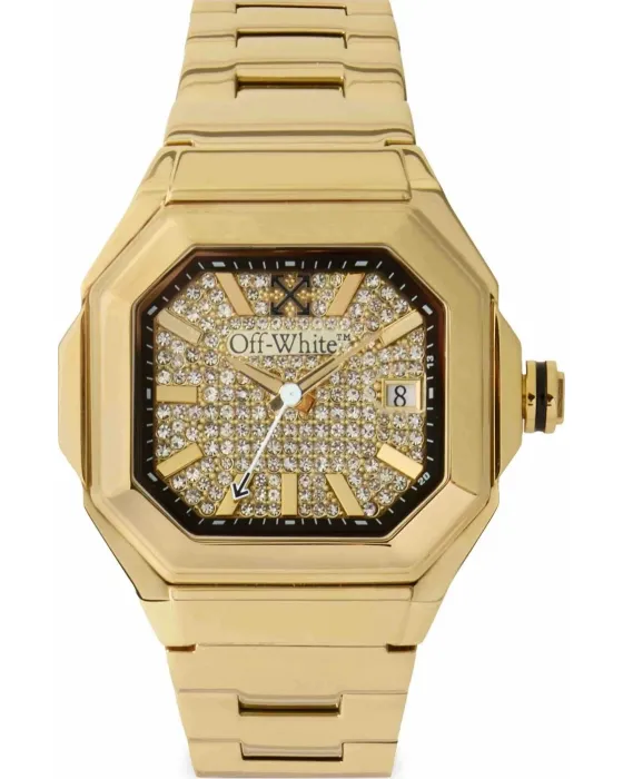 Female watch Off-White Shift OW1L038M0025, Gold dial, Bracelet in Stainless Steel