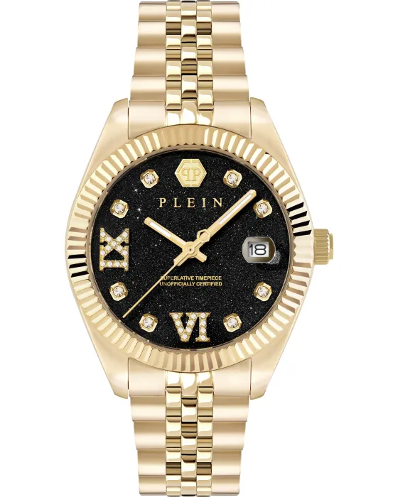 Female watch Philipp Plein Date Superlative PWYFA1726, Black dial, Bracelet in Stainless Steel