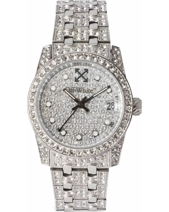 Female watch Off-White Discreet OW1L037M0015, Silver dial, Bracelet in Stainless Steel