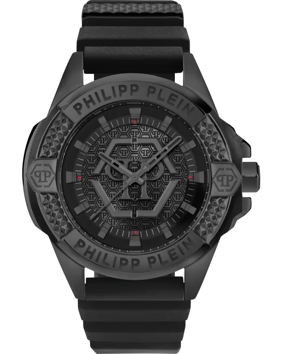 Male watch Philipp Plein Majesty PWBHA0326, Black dial, Strap in Rubber