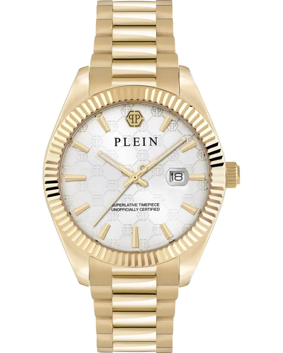 Male watch Philipp Plein Date Superlative PWDHA0326, Silver dial, Bracelet in Stainless Steel