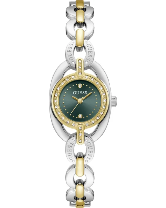 Γυναικείο ρολόι Guess Blair GW1082L7, Πράσινο καντράν, Μπρασελέ από Ανοξείδωτο ατσάλι
