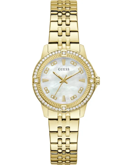 Γυναικείο ρολόι Guess Colette GW1027L2, Φίλντισι καντράν, Μπρασελέ από Ανοξείδωτο ατσάλι