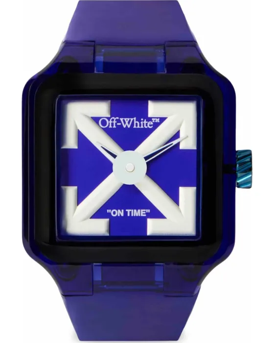 Male watch Off-White Proto 01 OW1G001P0025, Blue dial, Strap in Plastic