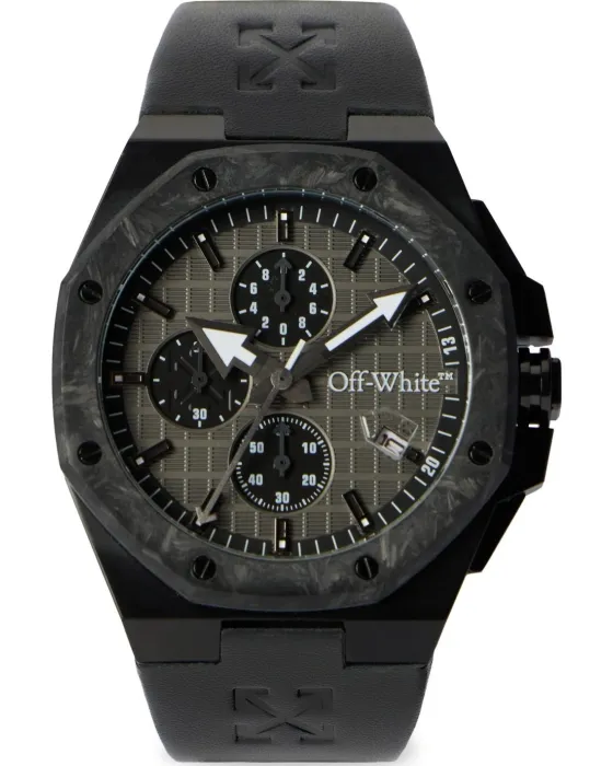 Male watch Off-White Frequency OW1G016L0035, Grey dial, Strap in Leather