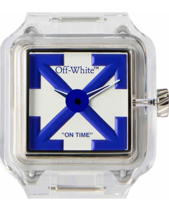 Male watch Off-White Proto 01 OW1G001P0015, White dial, Strap in Plastic
