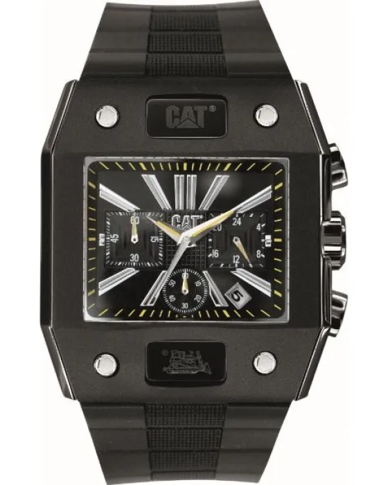 Male watch Caterpillar N416321121, Black dial, Strap in Rubber