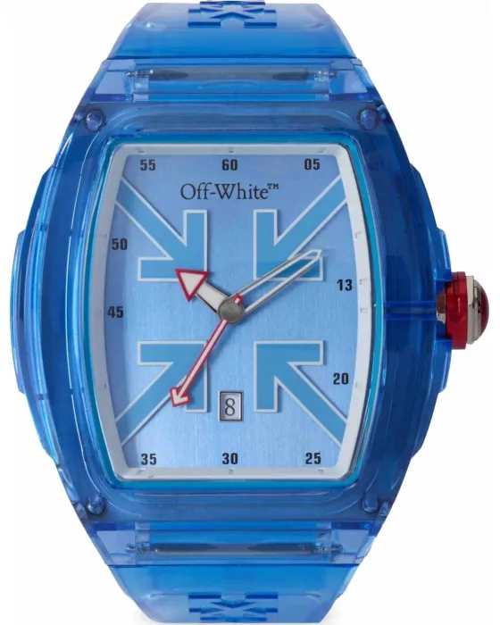 Male watch Off-White Beat OW1G003P0235, Blue dial, Strap in Plastic