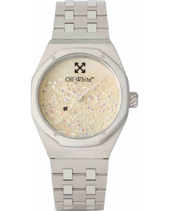 Female watch Οff-White Dust OW1L034M0035, Silver dial, Bracelet in Stainless Steel