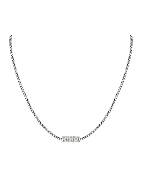 Κολιέ Trussardi T-Design TJAXA45, Ανοξείδωτο ατσάλι, Ασημί