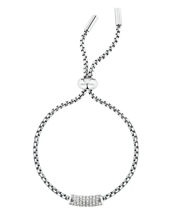 Κολιέ Trussardi T-Design TJAXA48, Ανοξείδωτο ατσάλι, Ασημί
