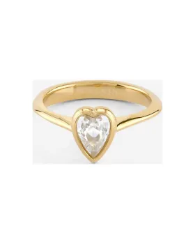 Δαχτυλίδι Guess Steel Crystal Love, view 2