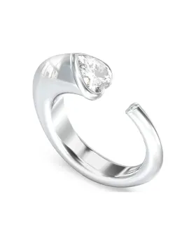 Δαχτυλίδι Guess Steel Crystal Love