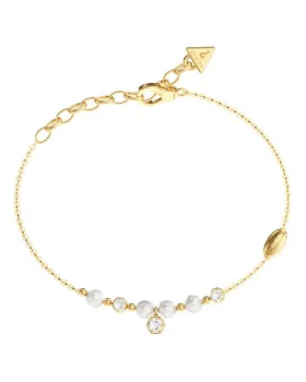 Βραχιόλι Guess Steel Pearly JUBB06481JWYGL