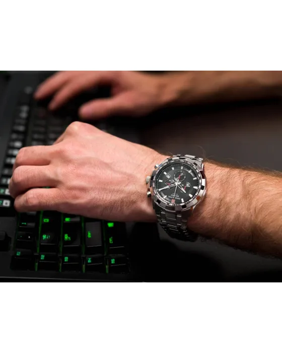 Swiss Alpine Military by Grovana Star Fighter Chronograph SAM7043.9237, view 4