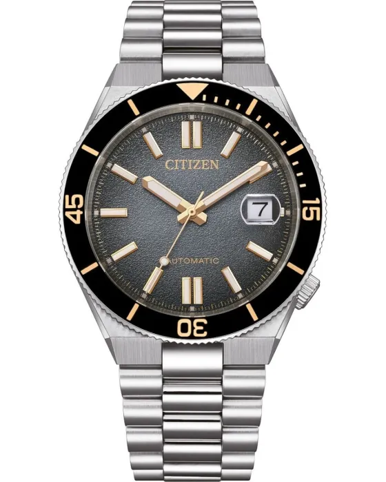 Men's watch Citizen Tsuyosa Shore Timeslip Automatic Limited Edition NJ0238-57E, Charcoal dial, Bracelet in Stainless Steel