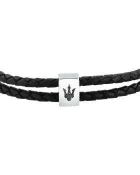 Βραχιόλι Maserati Leather JM226AVE44, όψη 2