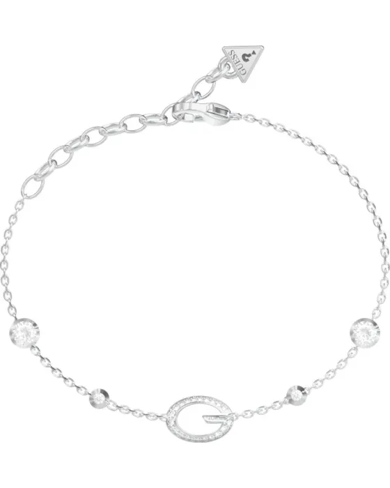 Bracelets Βραχιόλι Guess Steel G Camden JUBB06337JWRHL, Zircon, White
