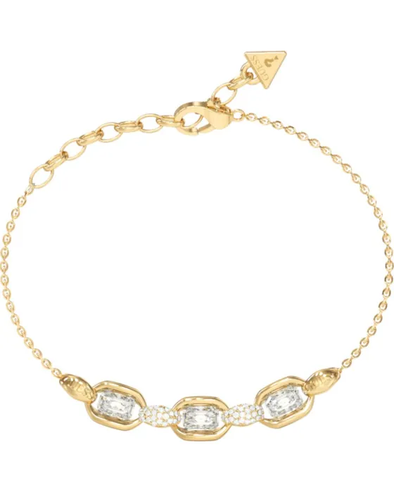 Bracelets Βραχιόλι Guess Steel Radiosa JUBB06388JWYGL, Zircon, White