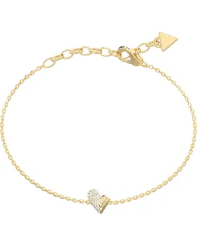 Βραχιόλι Guess Steel Golden Love JUBB06449JWYGL
