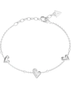 Βραχιόλι Guess Steel Golden Love JUBB06451JWRHL