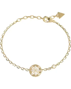 Βραχιόλι Guess Steel Spinning Bloom JUBB06462JWYGL