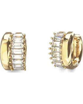 Σκουλαρίκια Guess Steel Les Baguettes JUBE06327JWYGT/U