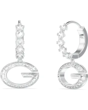 Σκουλαρίκια Guess Steel G Camden JUBE06342JWRHT/U