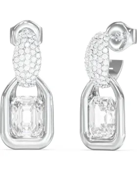 Σκουλαρίκια Guess Steel Radiosa JUBE06391JWRHT/U