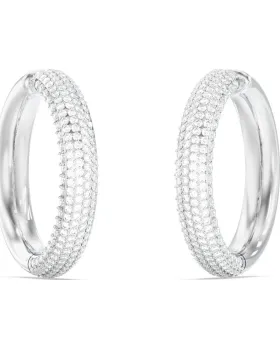 Σκουλαρίκια Guess Steel Madison JUBE06425JWRHT/U
