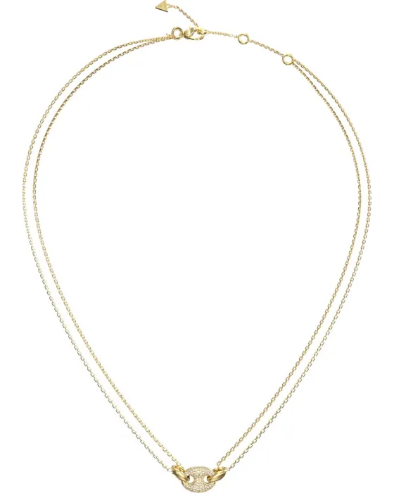 Γυναικείο ρολόι Κολιέ Guess Steel Marina JUBN06220JWYGT/U