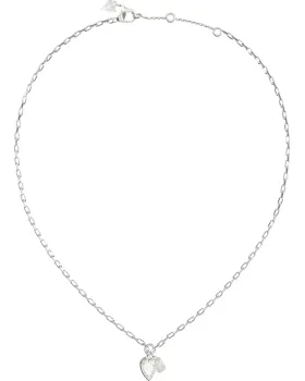 Κολιέ Guess Steel Crystal Love JUBN06359JWRHT/U