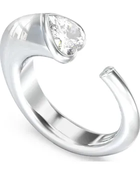 Δαχτυλίδι Guess Steel Crystal Love JUBR06362JWRH-No.54