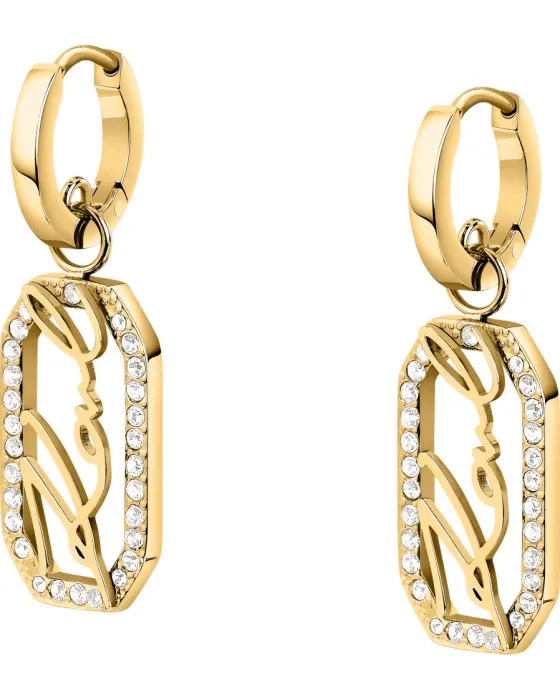 Female watch Σκουλαρίκια Karl Lagerfeld Crystals KLAYC45