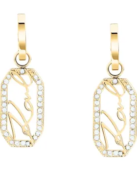 Σκουλαρίκια Karl Lagerfeld Crystals KLAYC45, view 2