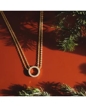Κολιέ Karl Lagerfeld Crystals KLAYC55, όψη 6