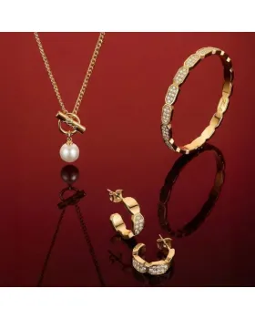 Σκουλαρίκια Karl Lagerfeld Crystals KLAYC61, view 5