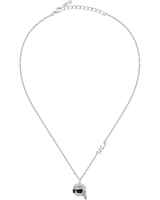 Necklace Κολιέ Karl Lagerfeld Charms KLAYD06, Stainless steel, Silver