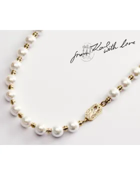 Κολιέ Karl Lagerfeld Pearl KLAYR01, όψη 4