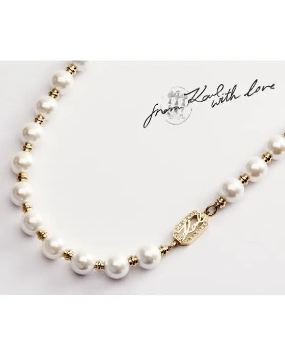 Κολιέ Karl Lagerfeld Pearl KLAYR01, όψη 4