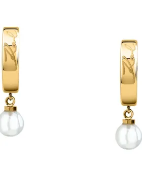 Σκουλαρίκια Karl Lagerfeld Pearl KLAYR15, view 2
