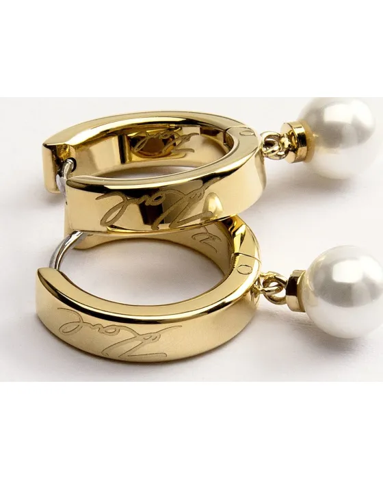 Σκουλαρίκια Karl Lagerfeld Pearl KLAYR15, view 4