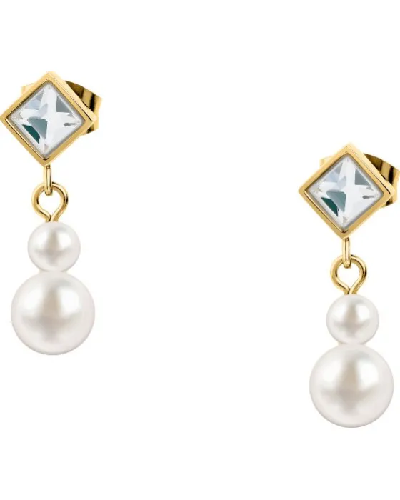 Σκουλαρίκια Karl Lagerfeld Pearl KLAYR22, view 2