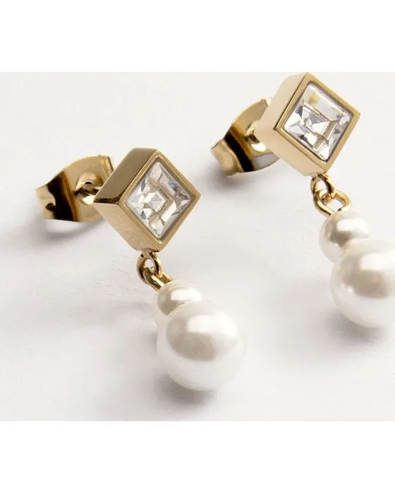 Σκουλαρίκια Karl Lagerfeld Pearl KLAYR22, view 4