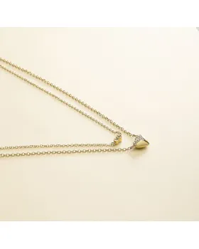 Κολιέ Karl Lagerfeld Pave Amour KLBJW02, όψη 4