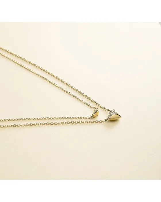 Κολιέ Karl Lagerfeld Pave Amour KLBJW02, όψη 4