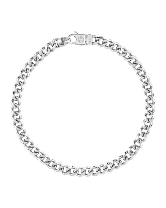 Κολιέ Κολιέ Philipp Plein Icon PJ9EA14NU, Ανοξείδωτο ατσάλι, Ασημί