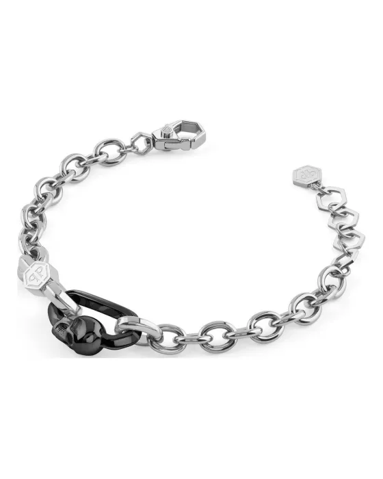 Bracelets Βραχιόλι Philipp Plein Edge PJPEA19BU, Stainless steel, Silver