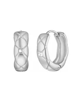 Σκουλαρίκια Rosefield Crystal Star Hoops JECHS-J1383
